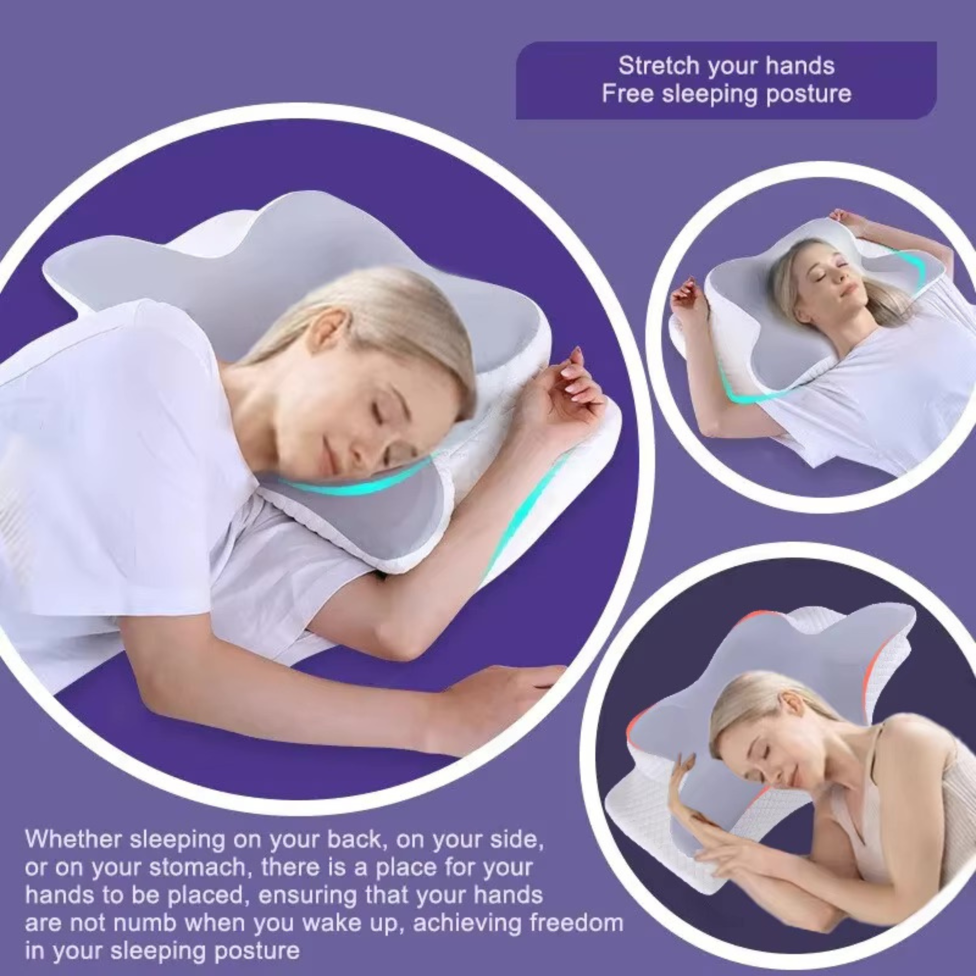 ErgoPillow – Ultiem Comfort voor Nek en Rug