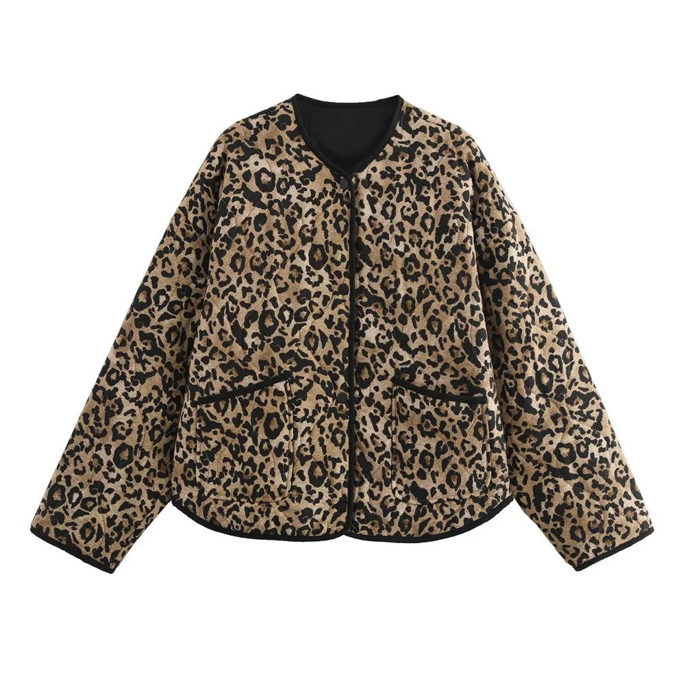 Bibi | Jas met Leopardprint