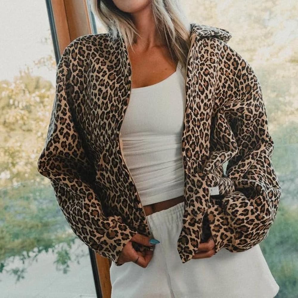 Oversized Cheetah Hoodie