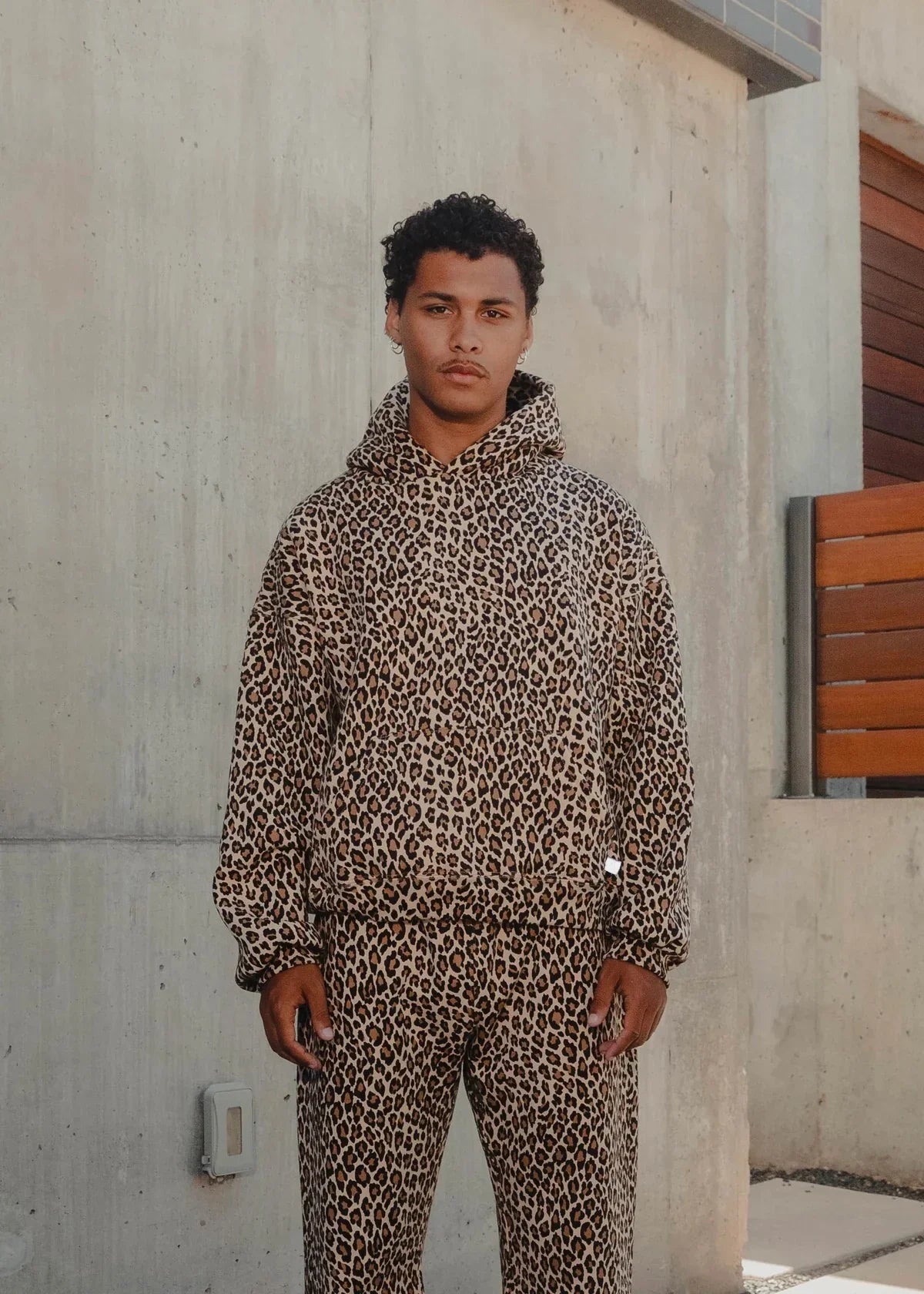 Oversized Cheetah Hoodie