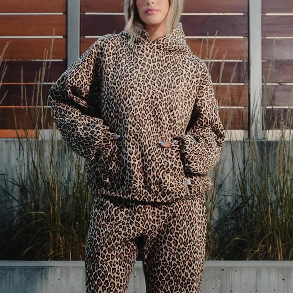 Oversized Cheetah Hoodie