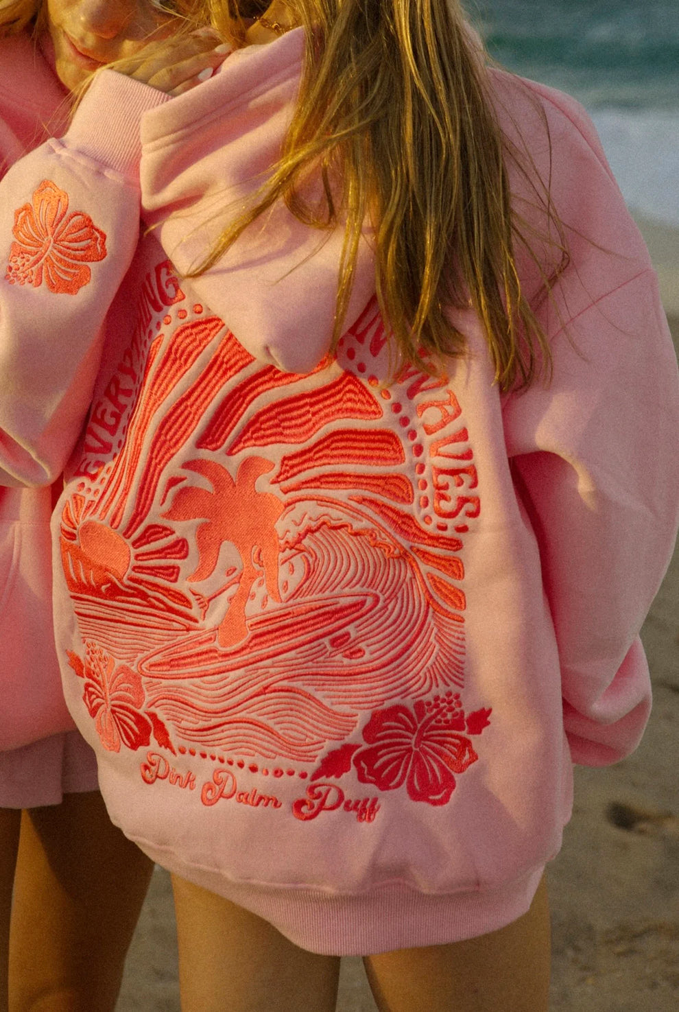 Cleo | Chasing Sun-Set Oversized Hoodie