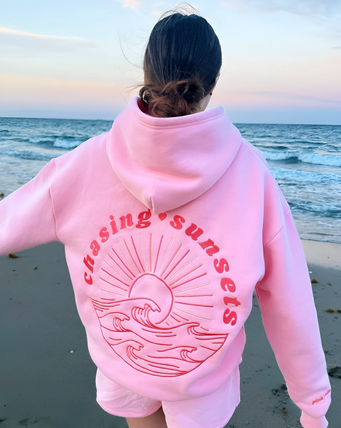 Cleo | Chasing Sun-Set Oversized Hoodie