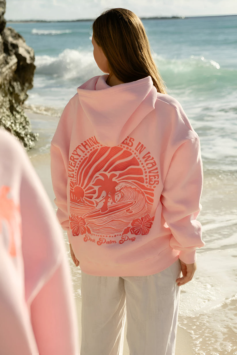 Cleo | Chasing Sun-Set Oversized Hoodie